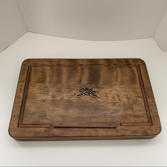 Gail Craft Woodenware Fold Cutting & Cheese Board - Picture 2 of 9
